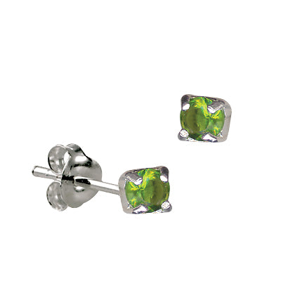 Sterling silver birthstone deals earrings