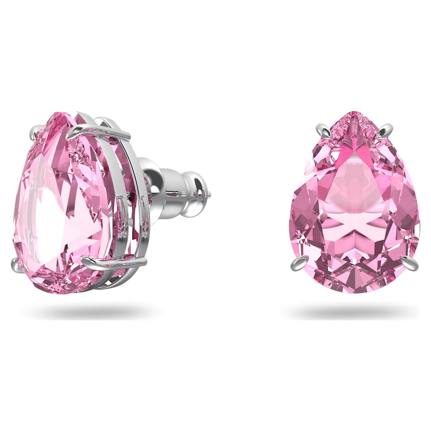 Swarovski pink stud deals earrings