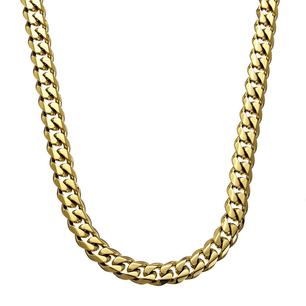 Ion plated 2024 gold chain